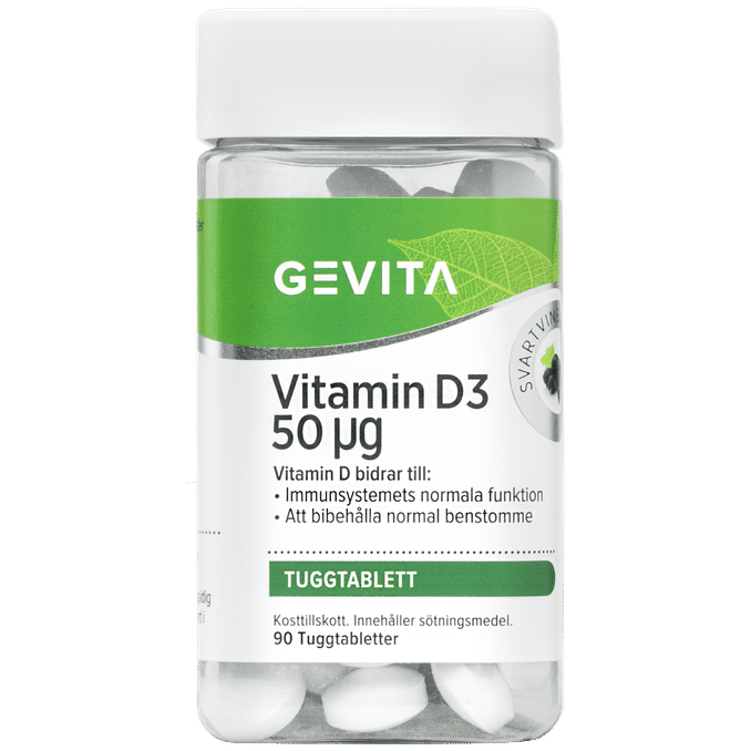 Gevita Vitamin D3 90stk