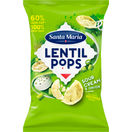 Santa Maria Lentil Pops Sour Cream & Onion 