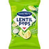 Santa Maria Linssisipsit Lentil Pops Sour Cream & Onion