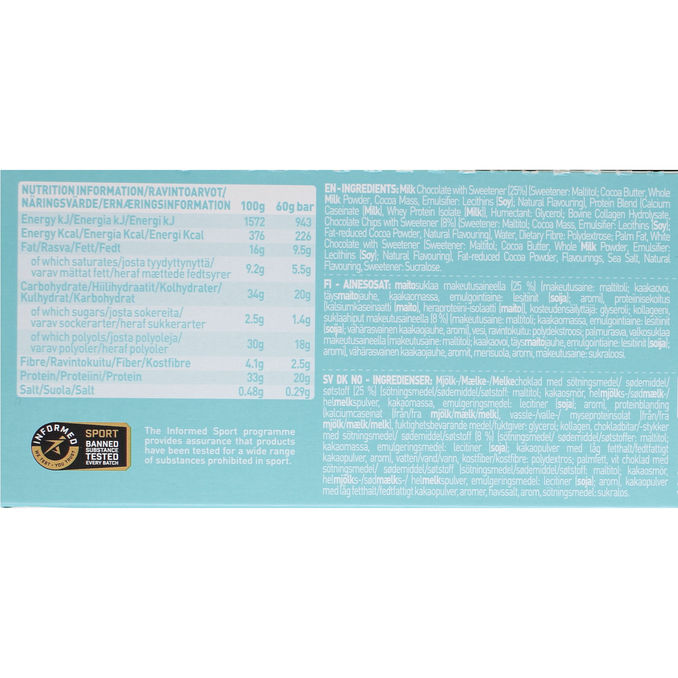 Grenade Proteinbar Chocolate Chip Salted Caramel 12-pak