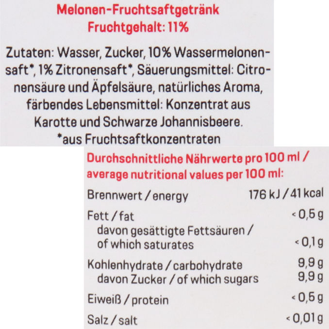 Lausitzer Melonensaft