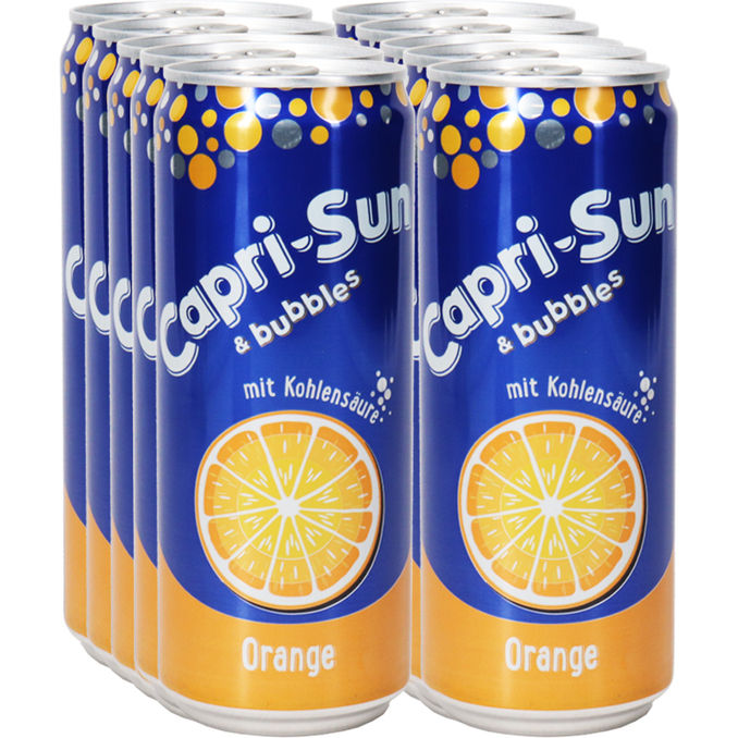 Capri-Sun Capri Sun & Bubbles Orange, 12er Pack (EINWEG) zzgl. Pfand