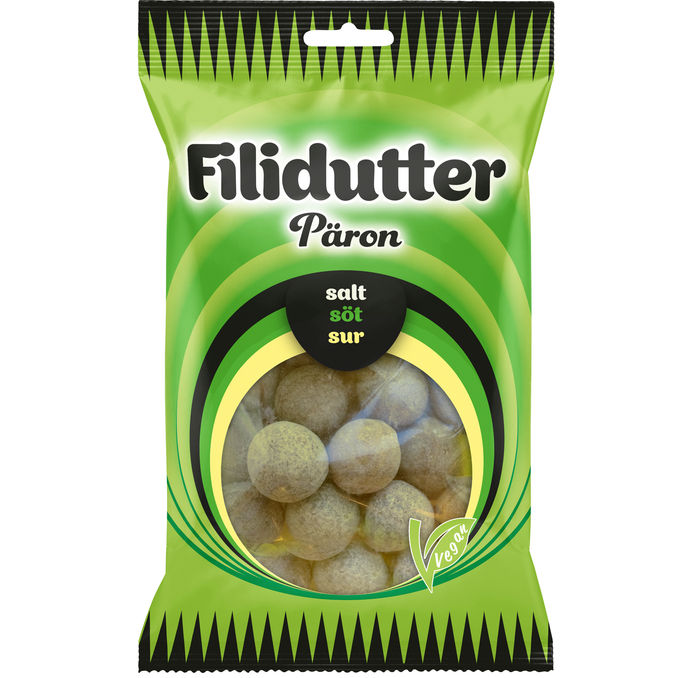 konfekta Godis Filidutter Päron