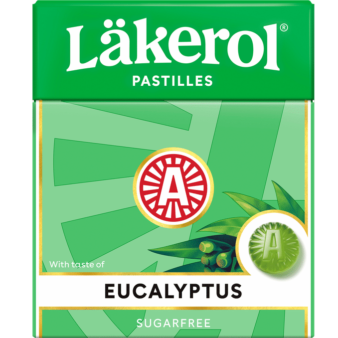 5 x Läkerol Eucalyptus