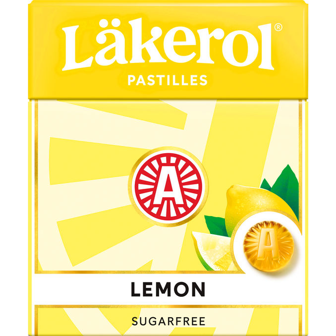 5 x Läkerol Lemon