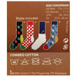 Näringsinnehåll Happy Socks Strumpor 4-Pack Holiday Time Gift Set 41-46