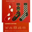 Tuotteen ravintosisältö: Happy Socks Sukat Holiday Classics 36-40 3-Pack Lahjarasia 