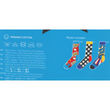 Näringsinnehåll Happy Socks Strumpor 3-Pack Super Dad Gift Set 36-40