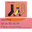 Näringsinnehåll Happy Socks Strumpor 3-Pack Throwback Socks Gift Set 36-40