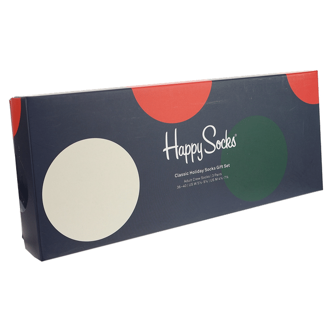 Läs mer om Happy Socks Strupor 4-Pack Classic Holiday Gift Set 36-40