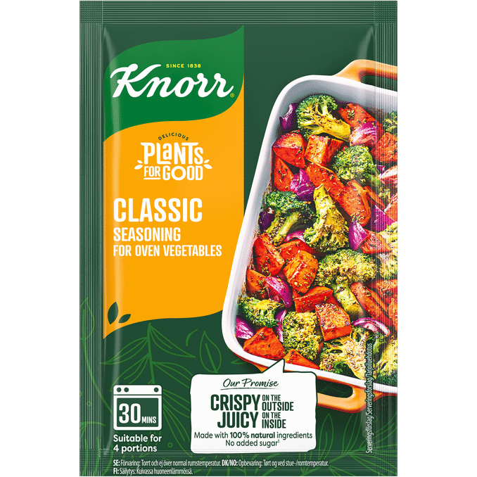 Knorr 3 x Kryddblandning Grönsaker Ugn