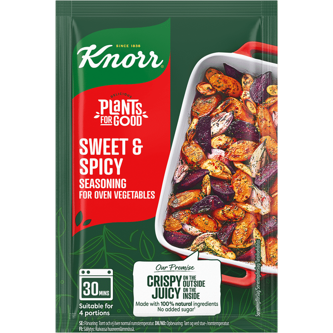 Knorr Mausteseos Kasviksille Sweet & Spicy
