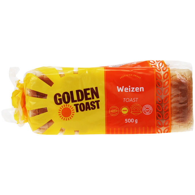 Golden Toast Toast Brot