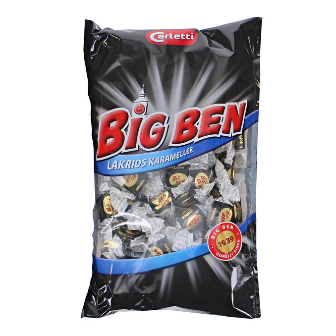 Big Ben Lakritskolor