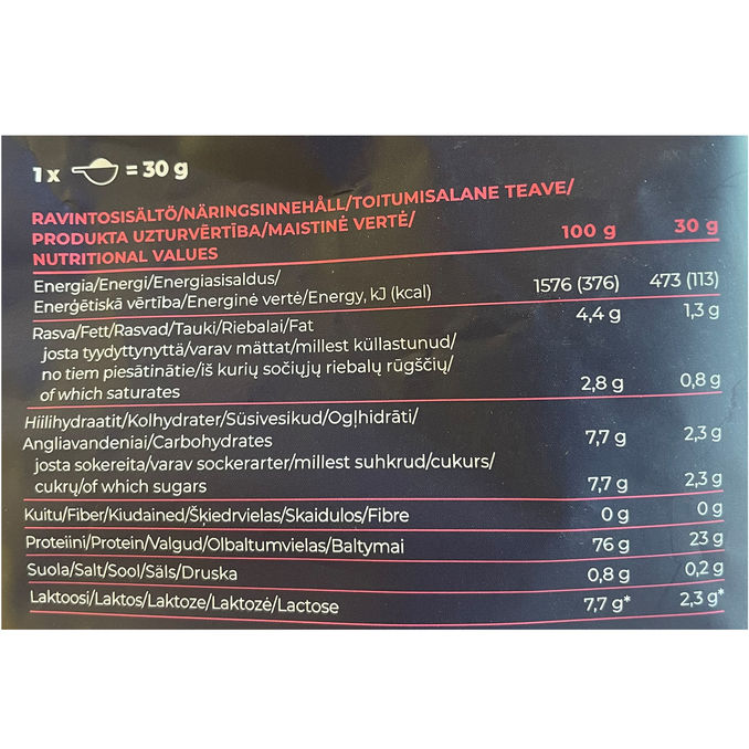 Puls Nutrition Proteiinijauhe metsämansikka