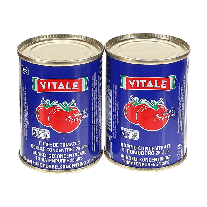 Läs mer om Vitale 2 x Tomatpuré Dubbelkoncentrerad 2-pack