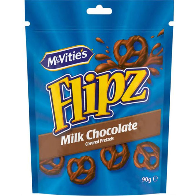 McVities Flipz Brezeln Milchschokolade