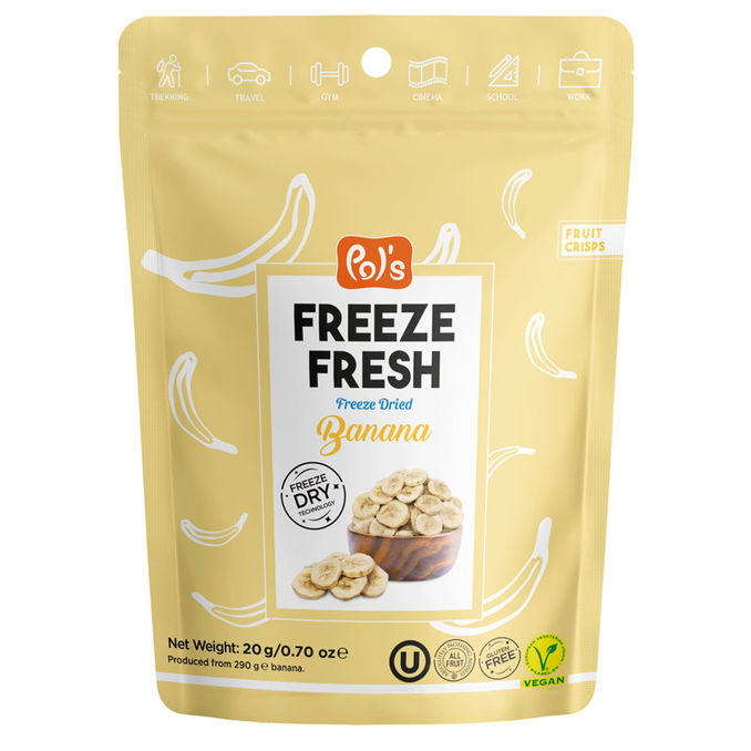 Pol's Freeze Fresh Gefriergetrocknete Bananen