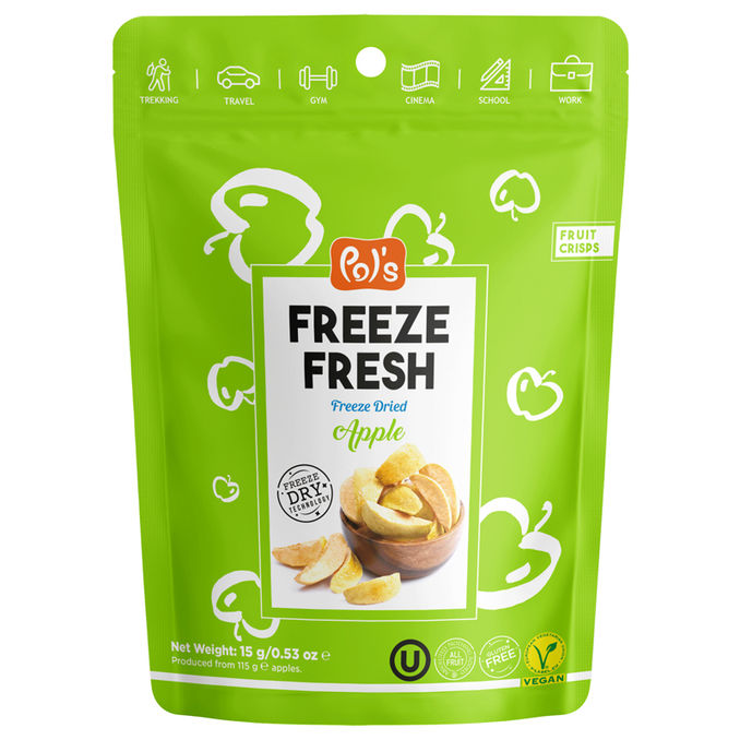 Pol's Freeze Fresh Gefriergetrockneter Apfel Fruchtchips
