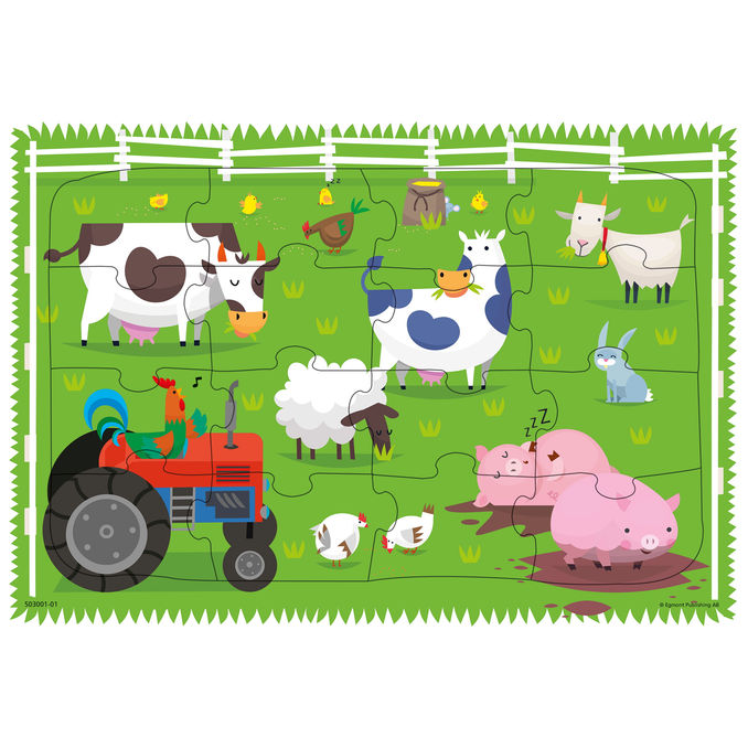 Kärnan Palapeli Maatila 16 Palaa