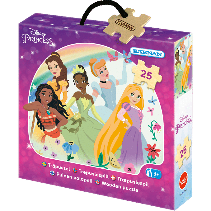 Kärnan Puslespil 25 Brikker Disney-Prinsesser