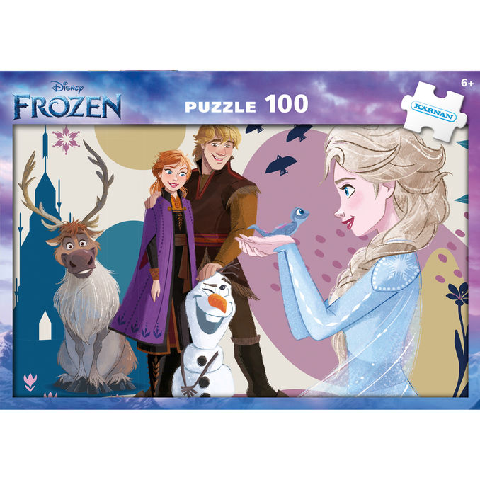 Kärnan Pussel 100 Bitar Frozen II