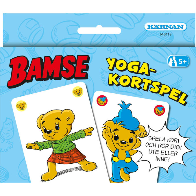 Kärnan Kortspel Bamse Yoga