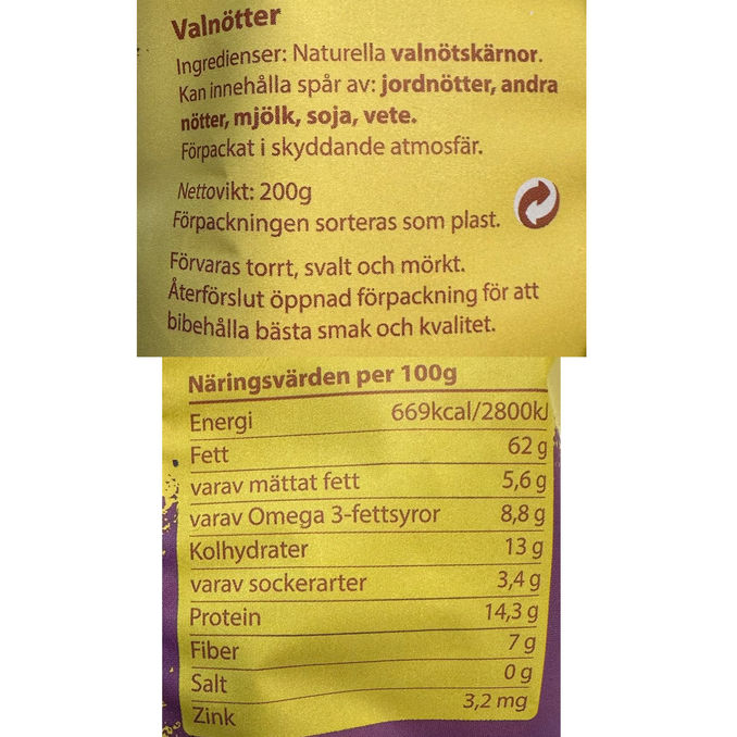 Prima Valnötter