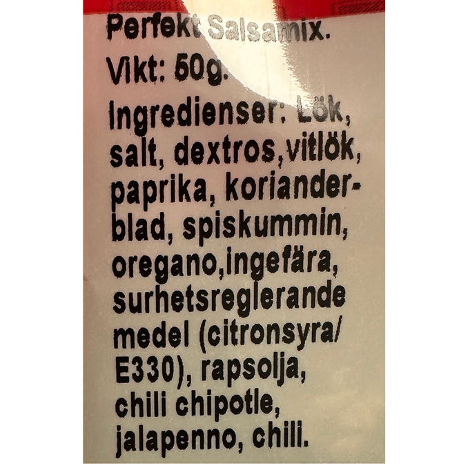 Kryddhuset Kryddmix Salsa