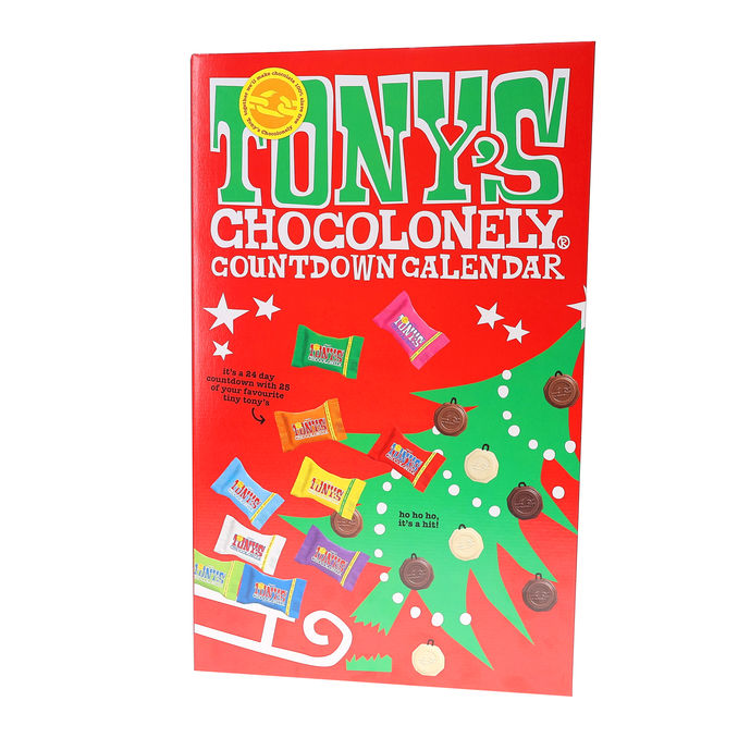 Tony´s Chocolonely Tony´s Adventskalender Mælkechokolade