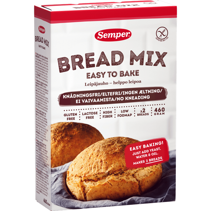 Läs mer om Semper 2 x Bröd Mix Glutenfri