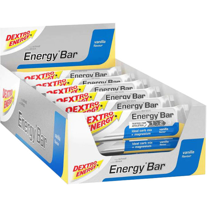 Dextro Energy Energyriegel Vanille, 24er Pack