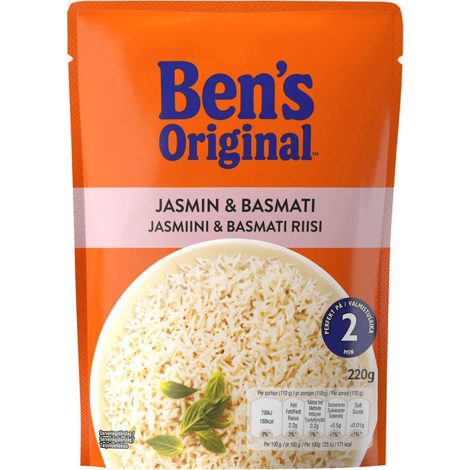 Ben's Original Jasmin & Basmatiris Ångkokt