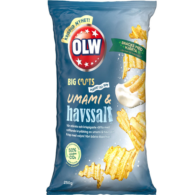 OLW Chips Umami & Havssalt