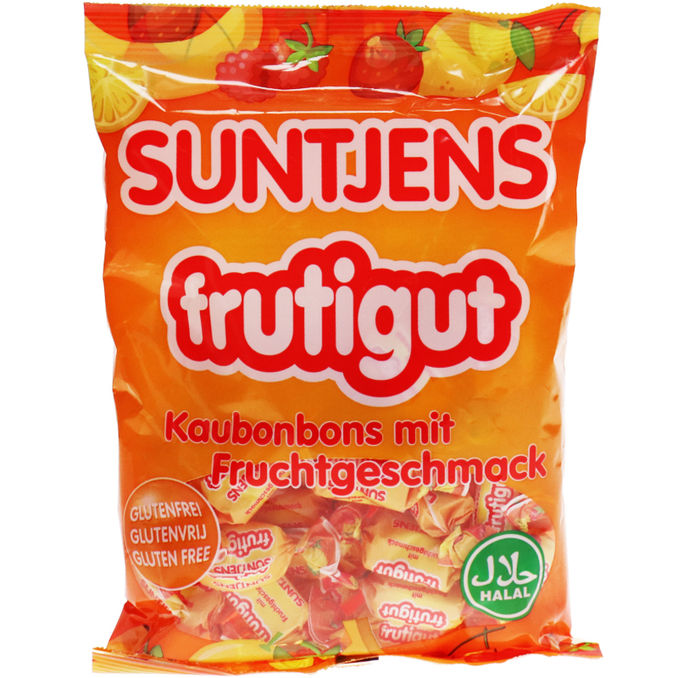 Suntjens Kaubonbons mit Fruchtgeschmack