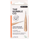The Humble Co. Mellemrumstandbørste 0,45 mm Bambus 6-pak