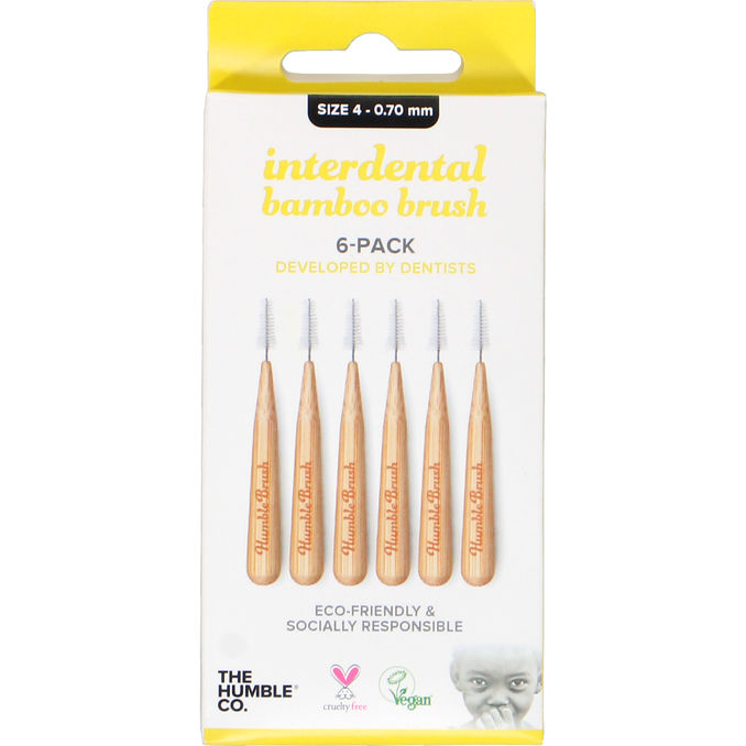 The Humble Co. Hammasvälinpuhdistajat 6-Pack