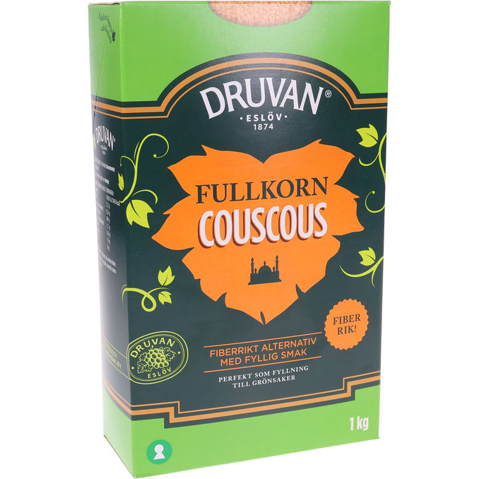 Druvan Fuldkorns-Couscous 1 kg