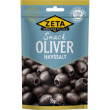Zeta Snackoliver Havssalt