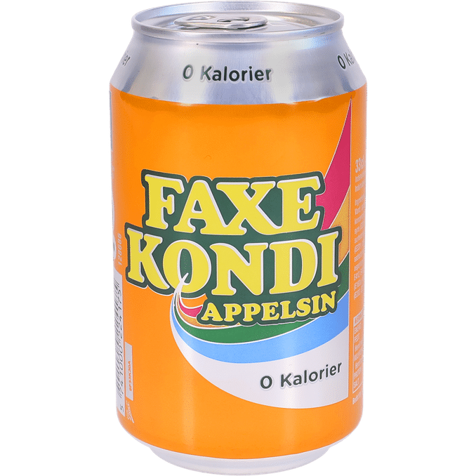 Faxe Kondi Appelsin 0 Kalorier