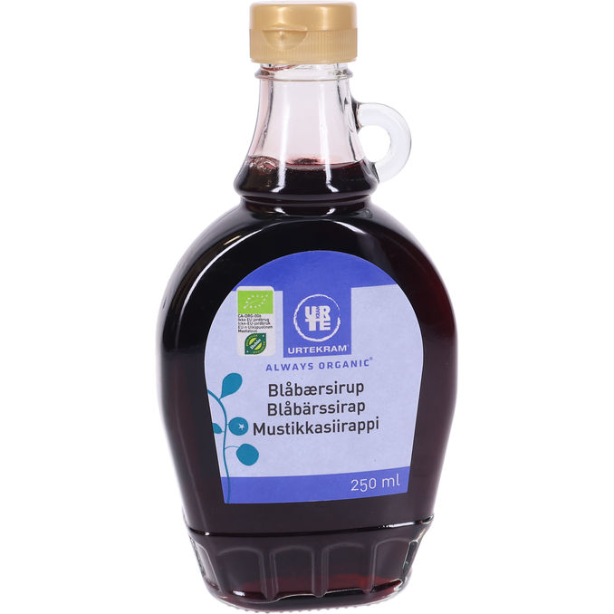Blåbärssirap, 250 ml från Urtekram