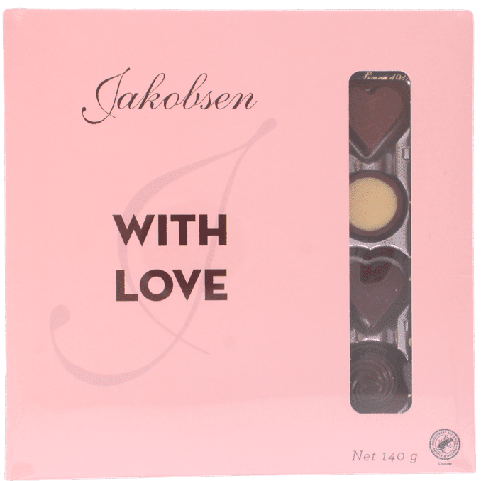 Läs mer om Jakobsen Chokladask With Love