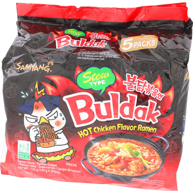 Samyang Buldak Hot Chicken Ramen 5-Pack