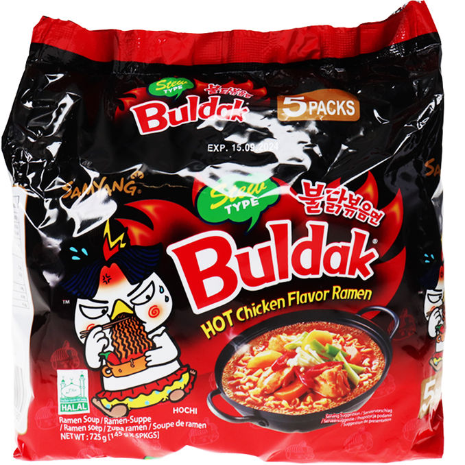 Samyang Hot Chicken "Stew Type" Ramen, 5er Pack