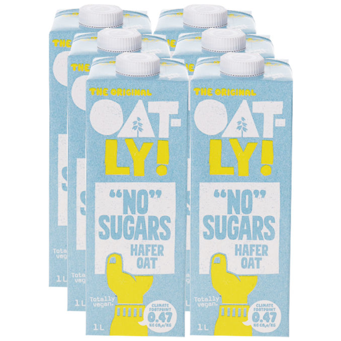 Oatly Haferdrink zuckerfrei, 6er Pack