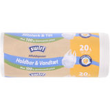 Toppits Avfallspåsar Handtag 20 L 20-pack