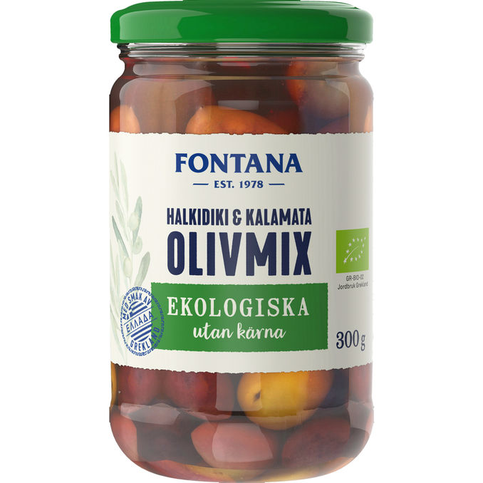 Fontana Olivmix Utan Kärnor Eko