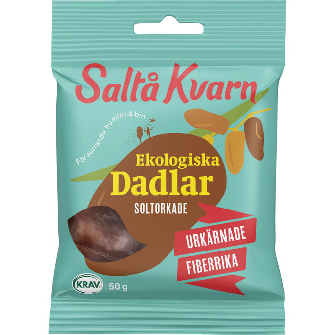Saltå Kvarn Dadlar Eko 50g | 50 g