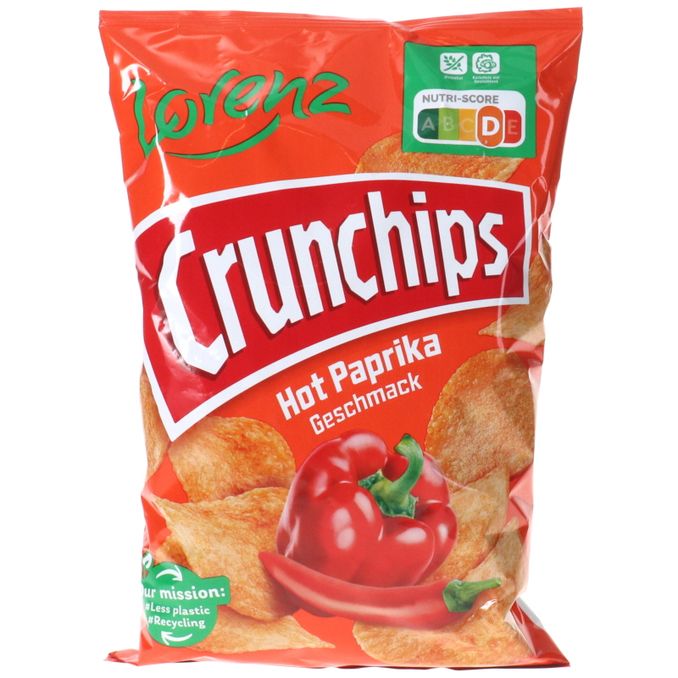 Lorenz Crunchips Hot Paprika