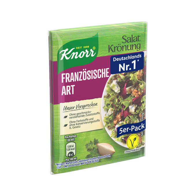 Knorr Salatgrönung Französische Art Dressing